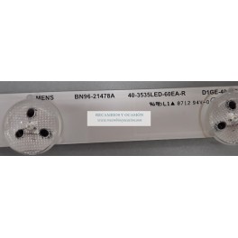 TIRA LED BN96-21478A SAMSUNG UE40EH5000