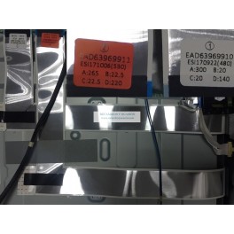 CABLE LVDS EAD63969911 EAD63969910 LG 43UJ634V