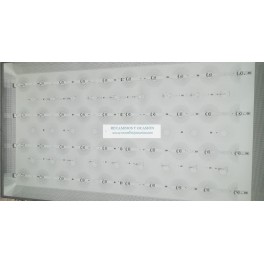 TIRAS LED SVC550F5378LR SAMSUNG UE55TU8005K