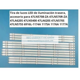 TIRAS LED AGF78400801 LG 47LN570S