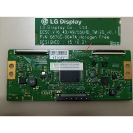 TCON 6870C-0647A LG43UH610V