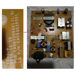 FUENTE ALIMENTACION EAY64529501 LG 43UJ634V